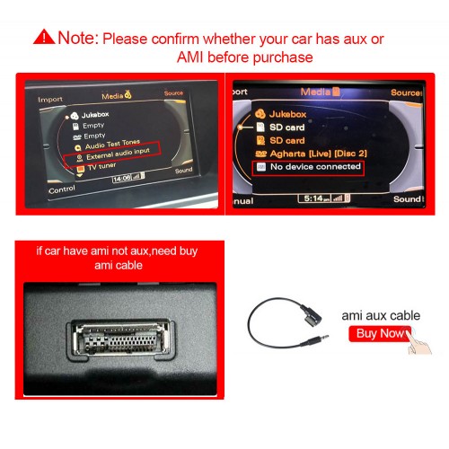 Штатна магнітола AMS Audi A4 MMI 3G 2008-2014 /A5 2008-2016 MMI 3G 4+64Gb 12.3"