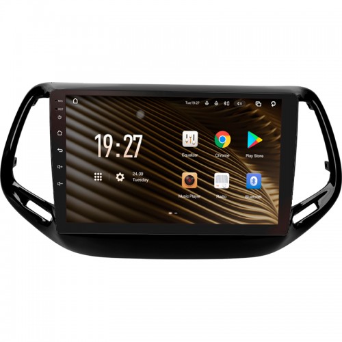 Штатна магнітола SIGMA S10432 ANDROID 10 4+32 Gb 4G DSP Jeep Compass 2 MP 2016-2018 10"