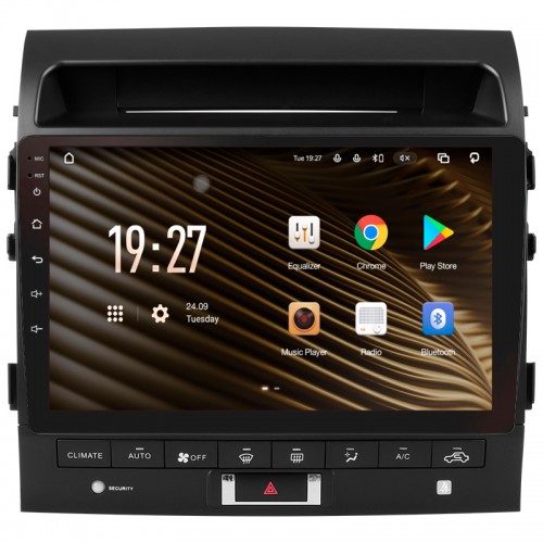 Штатна магнітола SIGMA S10432 ANDROID 10 4+32 Gb 4G DSP Toyota Land Cruiser 11 200 (F3) 2007-2015 (A) 10" (L3)