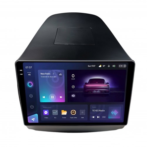 Штатна магнітола Teyes CC3 6+128 Gb з коловим оглядом 360° Hyundai IX35 TUCSON 2010-2015 black 10" 2k