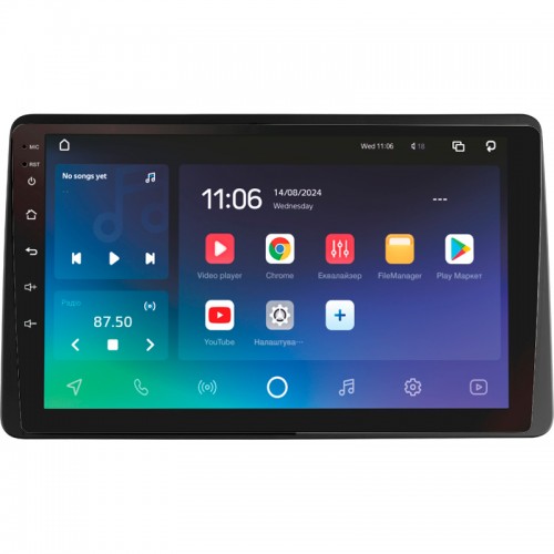 Штатна магнітола SIGMA PRO 10432 ANDROID 10 4+32 Gb 4G DSP Renault Duster HM 2 2020-2023 (F1) 10"