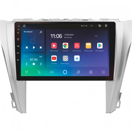 Штатна магнітола SIGMA X10432 ANDROID 10 4+32 Gb 4G DSP Toyota Camry 7 XV 50 55 2014-2017 (B) 10"