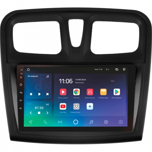 Штатна магнітола SIGMA PRO 9432 ANDROID 10 4+32 Gb 4G DSP Renault Logan 2 2012-2022 Sandero 2 2013-2022 (F1) (A) 9"