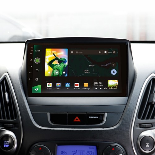 Штатна магнітола SIGMA X9464 ANDROID 10 4+64 Gb 4G DSP Hyundai Tucson 2 LM IX35 2009-2015 (AB) 9"