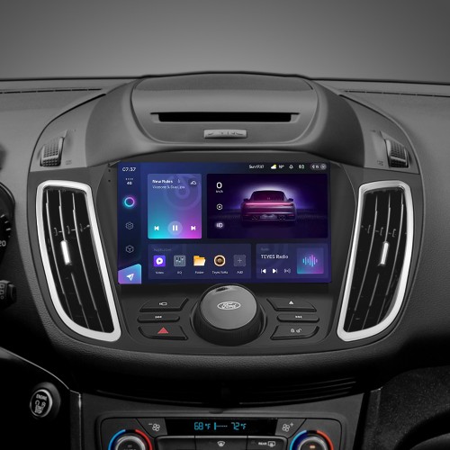 Штатна магнітола Teyes CC3 6+128 Gb Ford Kuga 2 Escape 3 2012 - 2019 (B) 9" (buttons) 2k (L2)