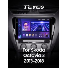 Штатна магнітола Teyes CC3 6+128 Gb Skoda Octavia 3 A7 2013-2018 (A) 10" 2k