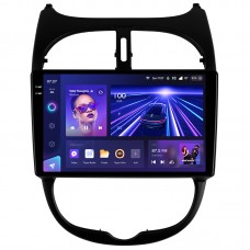 Штатна магнітола Teyes CC3 6+128 Gb з коловим оглядом 360° Peugeot 206 1998-2012 9" 2k (L1)