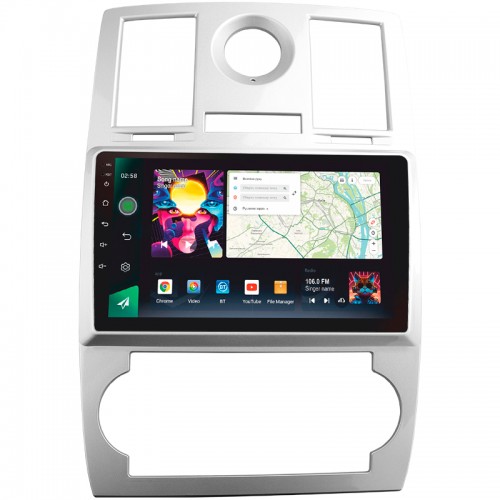Штатна магнітола SIGMA PRO 9464 ANDROID 10 4+64 Gb 4G DSP Chrysler 300C 1 2004-2011 9"