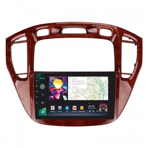 Штатна магнітола SIGMA PRO 9464 ANDROID 10 4+64 Gb 4G DSP Toyota Highlander 1 XU20 2001-2007 9" (L1)