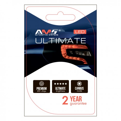 Світлодіодна лампа ULTIMATE P21W U24 1156 180 CANBUS 1300K