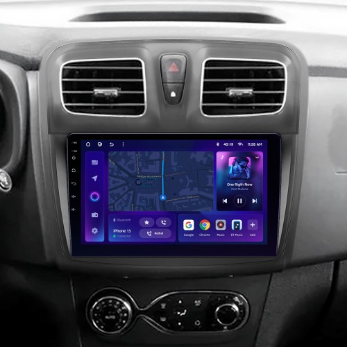 Штатна магнітола AMS MOSS M2 4+32 Gb Renault Logan 2 2012-2022 Sandero 2 2013-2022 (F1) (B) 9" (L1)