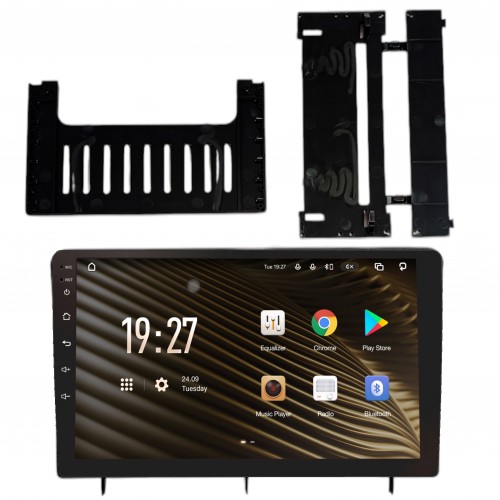 Штатна магнітола SIGMA S10432 ANDROID 10 4+32 Gb 4G DSP Honda CIVIC 11 2022+ Black 10"