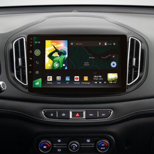 Штатна магнітола SIGMA X10464 ANDROID 10 4+64 Gb 4G DSP Chery Tiggo 7 1 2016-2020 (F2) 10"
