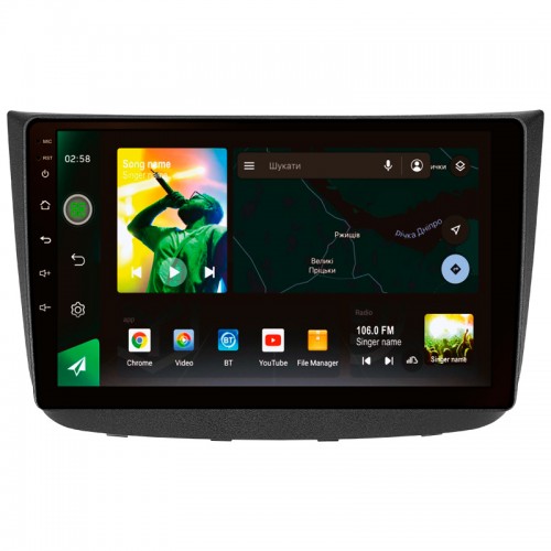 Штатна магнітола SIGMA X10464 ANDROID 10 4+64 Gb 4G DSP Mercedes-Benz Vito 2 Viano 2 W639 2003-2015 10"
