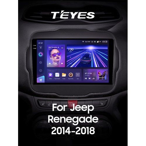 Штатна магнітола Teyes CC3 4+64 Gb Jeep Renegade 2014-2018 9" 2k Штатна магнітола Teyes CC3 4+64 Gb Jeep Renegade 2014-2018 9" 2k