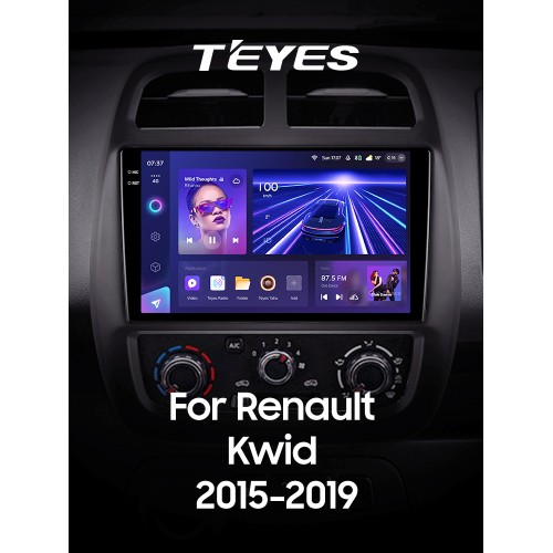 Штатна магнітола Teyes CC3 4+64 Gb Renault KWID 2015-2019 9" 2k (L1) Штатна магнітола Teyes CC3 4+64 Gb Renault KWID 2015-2019 9" 2k (L1)