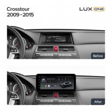 Штатна магнітола Teyes LUX ONE 6+128 Gb Honda Crosstour 1 TF 2009-2015 12.3"