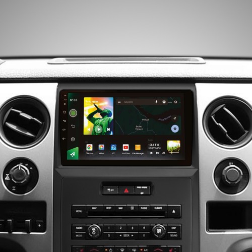 Штатна магнітола SIGMA X9464 ANDROID 10 4+64 Gb 4G DSP Ford F150 P415 Raptor 2008-2014 (F2) 9" (L2)