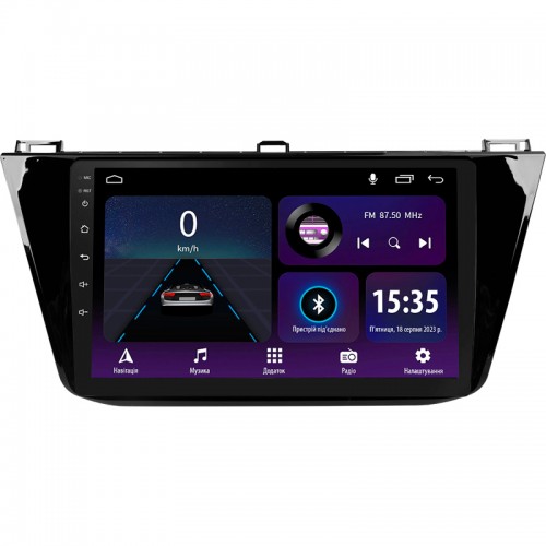 Штатна магнітола SIGMA E10232 ANDROID 10 2+32 Gb Volkswagen Tiguan 2 Mk 2016-2022 (B) 10"