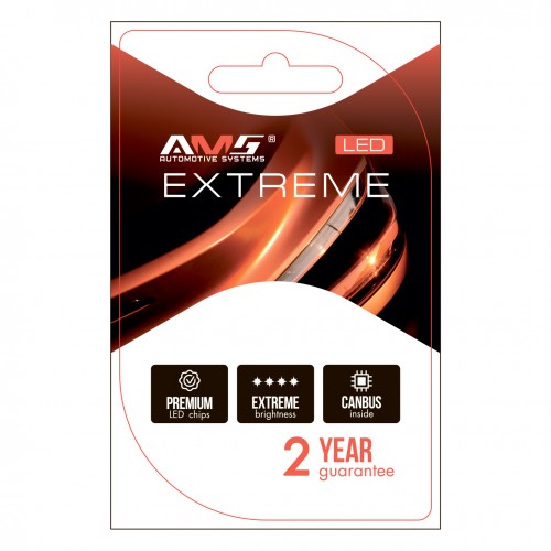 Світлодіодна лампа EXTREME WY5W V5 T10 2200K