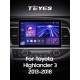 Штатна магнітола Teyes CC3 6+128 Gb Toyota Highlander 3 XU50 2013-2018 13" 2k (L1)