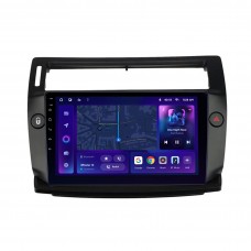 Штатна магнітола AMS MOSS M2 4+32 Gb Citroen C4 LA LC C-Triomphe C-Quatre 2004-2014 Black 9"