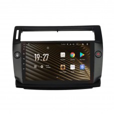 Штатна магнітола SIGMA S9432 ANDROID 10 4+32 Gb 4G DSP Citroen C4 LA LC C-Triomphe C-Quatre 2004-2014 Black 9"