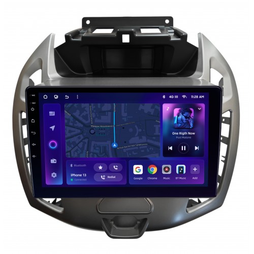 Штатна магнітола AMS MOSS M2 4+32 Gb Ford Transit 2015-2019 Silver 9" (L1)