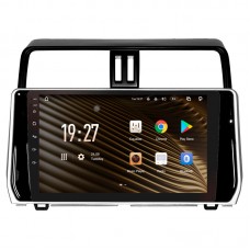 Штатна магнітола SIGMA S10464 ANDROID 12 4+64 Gb 4G DSP Toyota Land Cruiser Prado 150 2018-2020 (gold) 10"