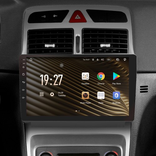 Штатна магнітола SIGMA S9464 ANDROID 12 4+64 Gb 4G DSP Peugeot 307 1 2001-2008 9" Штатна магнітола SIGMA S9464 ANDROID 12 4+64 Gb 4G DSP Peugeot 307 1 2001-2008 9"