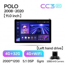 Штатна магнітола Teyes CC3 4+32 Gb Volkswagen POLO 5 (F1) 2008-2020 11" 2k Штатна магнітола Teyes CC3 4+32 Gb Volkswagen POLO 5 (F1) 2008-2020 11" 2k