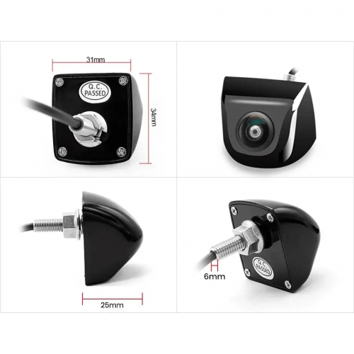 Камера заднего вида универсальная GreenYi AHD 818 Black