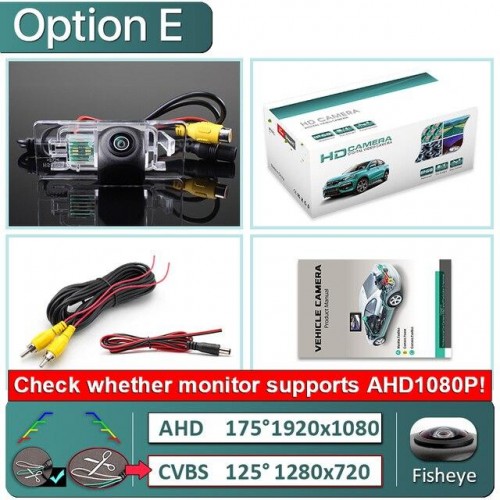 Камера заднего вида GreenYi  AHD для  Audi A4L A4 TT A1 A3 A5 A7 Q3 Q5 RS5
