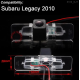 Камера заднего вида GreenYi AHD Subaru Legacy (2003-2010)