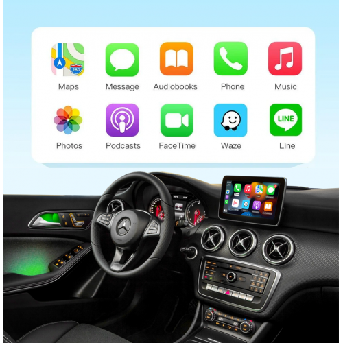 Беспроводной CarPlay та AndroidAuto для Mercedes Benz A-Class W176 (NTG 4.5 System) Беспроводной CarPlay та AndroidAuto для Mercedes Benz A-Class W176 (NTG 4.5 System)