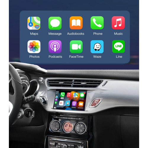 Беспроводной CarPlay та AndroidAuto для Сitroen С3 (2010-2016) SMEG&MRN System