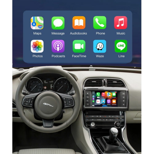 Беспроводной CarPlay та AndroidAuto для Jaguar XE  Harman/BOSCH System