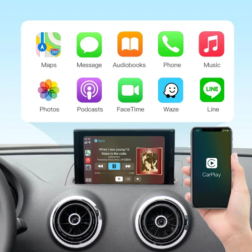 Беспроводной CarPlay та AndroidAuto для Audi A1 (2009-2016) MMI 2G Беспроводной CarPlay та AndroidAuto для Audi A1 (2009-2016) MMI 2G