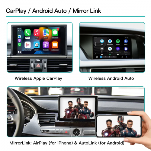 Беспроводной CarPlay та AndroidAuto для Audi A5 (2009-2016) MMI 2G Беспроводной CarPlay та AndroidAuto для Audi A5 (2009-2016) MMI 2G