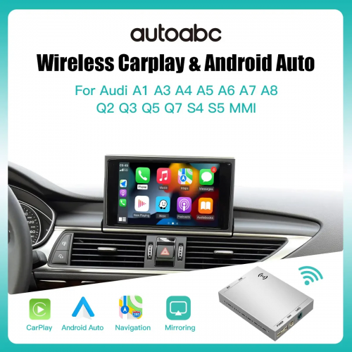 Беспроводной CarPlay та AndroidAuto для Audi A3 (2017+) MIB System
