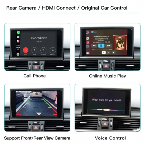 Беспроводной CarPlay та AndroidAuto для Audi A6 (2012-2016) MMI 3G