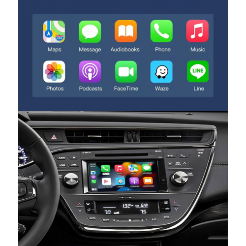Беспроводной CarPlay и Android Auto для Toyota Avalon (2015 - 2018) Touch2 / Entune 2.0 System.
