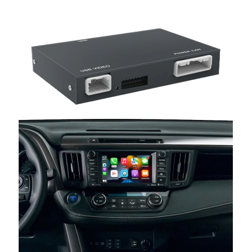 Беспроводной CarPlay и Android Auto для Toyota Rav 4 (2014 - 2018) Touch2 / Entune 2.0 System.
