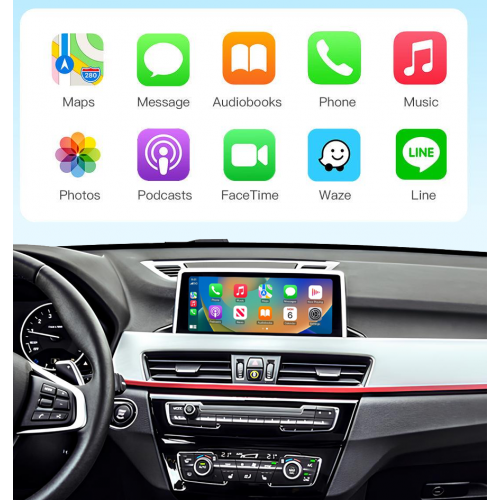 Беспроводной CarPlay та AndroidAuto для BMW X1 F48 (2015-2018) NBT System
