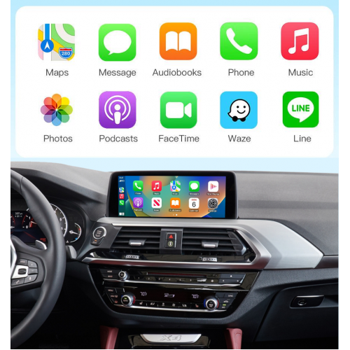 Беспроводной CarPlay та AndroidAuto для BMW X4 G02 2016+ EVO System Беспроводной CarPlay та AndroidAuto для BMW X4 G02 2016+ EVO System