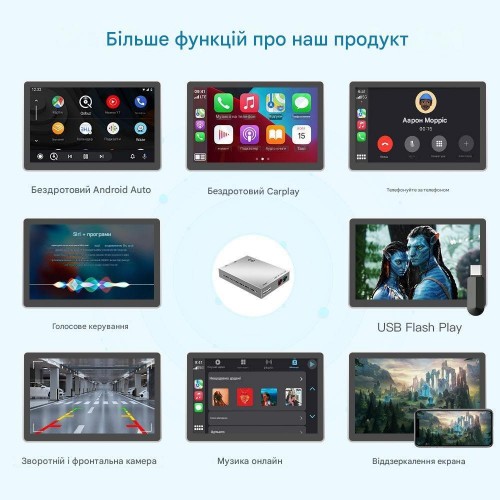 Беспроводной CarPlay та AndroidAuto для BMW 3 Series E90, E91, E92, E93 (2005–2010) CCC System