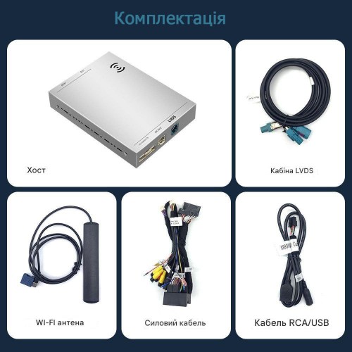 Беспроводной CarPlay та AndroidAuto для Peugeot Partner (2010-2018) SMEG&MRN System