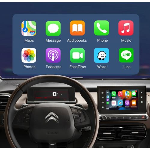 Беспроводной CarPlay та AndroidAuto для Сitroen Cactus (2014-2018) SMEG&MRN System