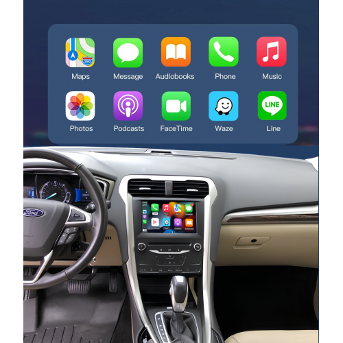 Беспроводной CarPlay та AndroidAuto для Ford Fusion (2013-2015) SYNC 2 System Беспроводной CarPlay та AndroidAuto для Ford Fusion (2013-2015) SYNC 2 System