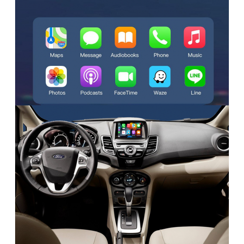 Беспроводной CarPlay та AndroidAuto для Ford Fiesta (2014-2015) SYNC 2 System Беспроводной CarPlay та AndroidAuto для Ford Fiesta (2014-2015) SYNC 2 System